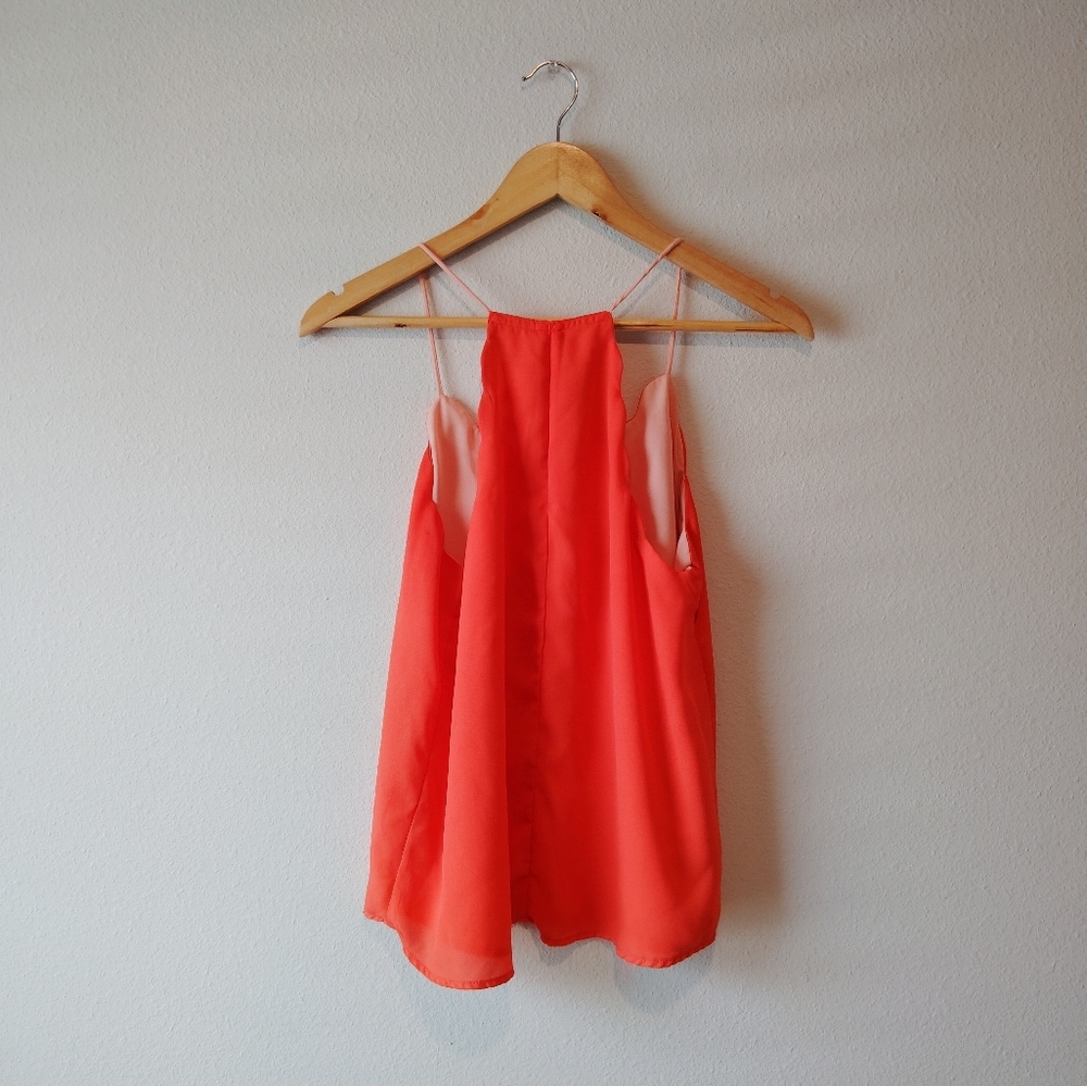 Sweet Wanderer Pink and Orange Camisole Top - Picture 3 of 3